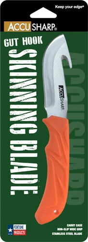 ACCUSHARP GUT-HOOK KNIFE 3.5" - BLADE NON SLIP GRIP - Image 2