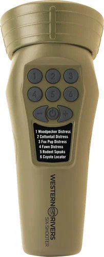 WESTERN RIVERS ELECTRONIC - CALLER HANDHELD SIX SHOOTER