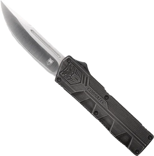COBRATEC LIGHTWEIGHT OTF - STONEWASH 3.25" DROP POINT