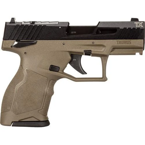 Taurus TX22 Compact Handgun .22 LR 10rd Magazines (2) 3.6" Barrel OD Green