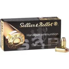 Sellier & Bellot Handgun Ammunition 45 ACP FMJ 230 gr 1000/rd Case
